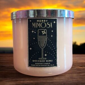 Bath and body works candle